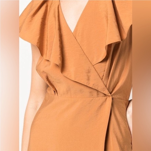 Vince Ruffle Wrap Dress - Picture 14 of 14